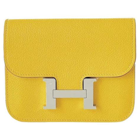 hermes constance yellow|hermes constance wallet.